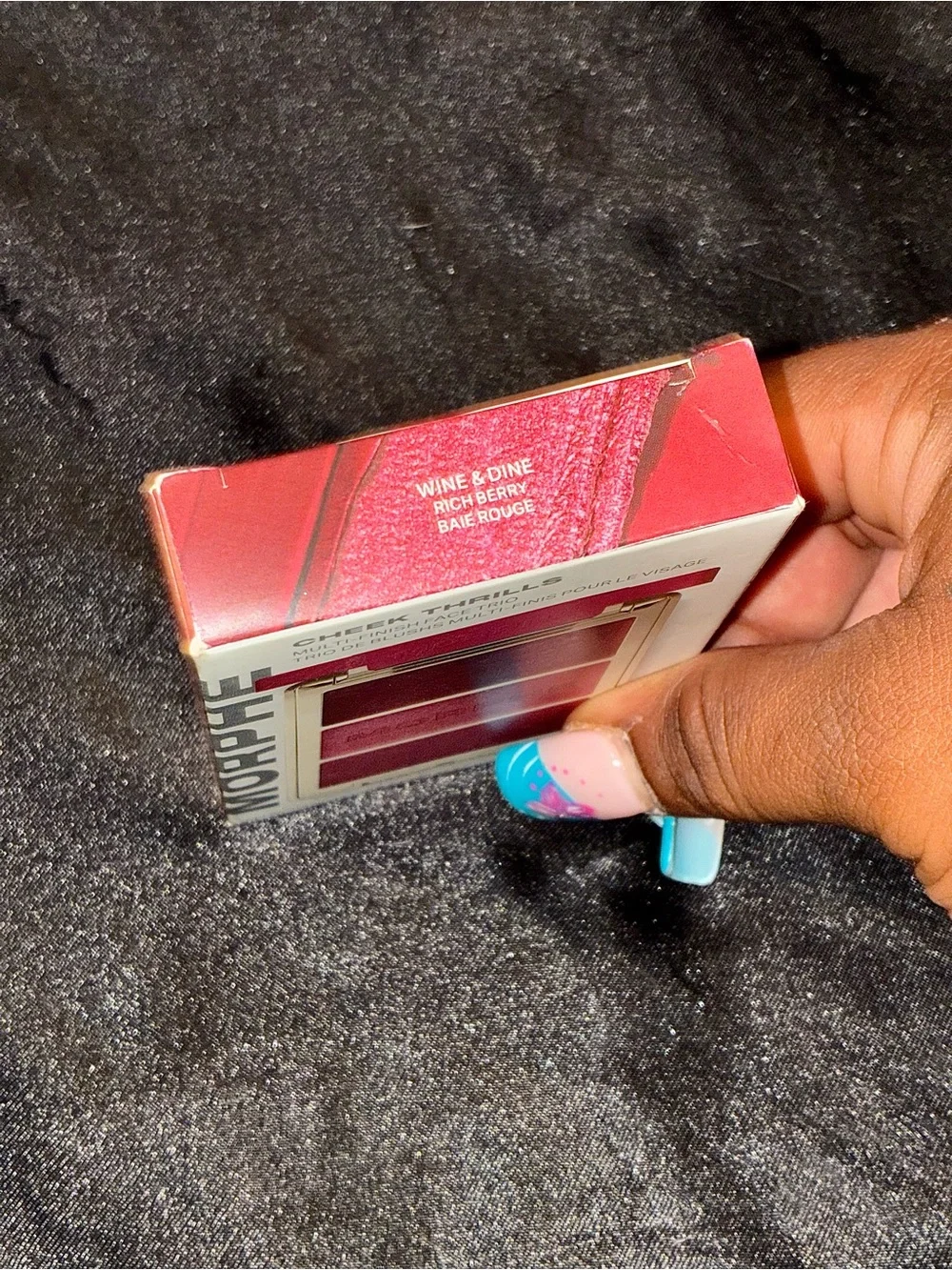 BNIB Morphe ‘Wine & Dine’ Cheek Thrills Blush Trio